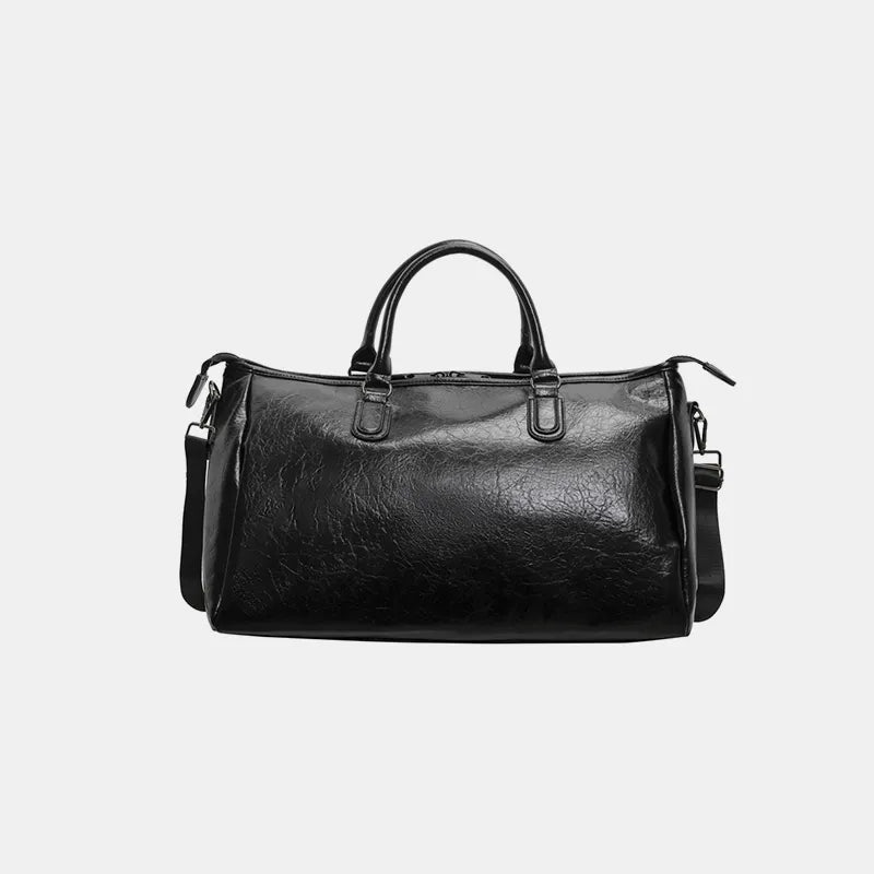 PAKLET Studio – large faux leather travel bag