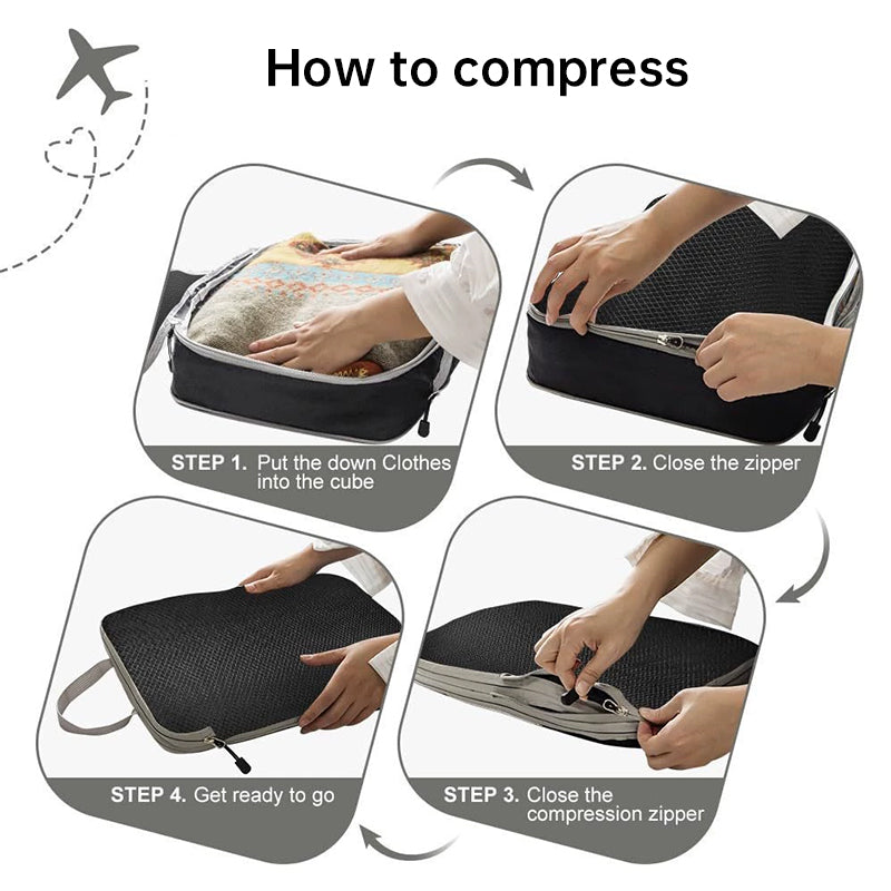 PAKLET Solo – compression packing cube