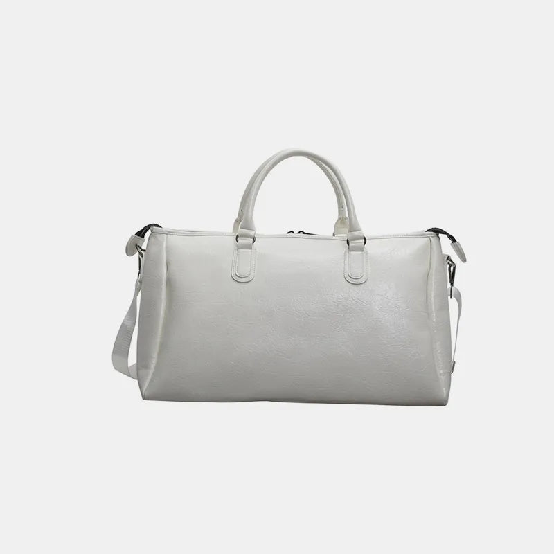 PAKLET Studio – large faux leather travel bag