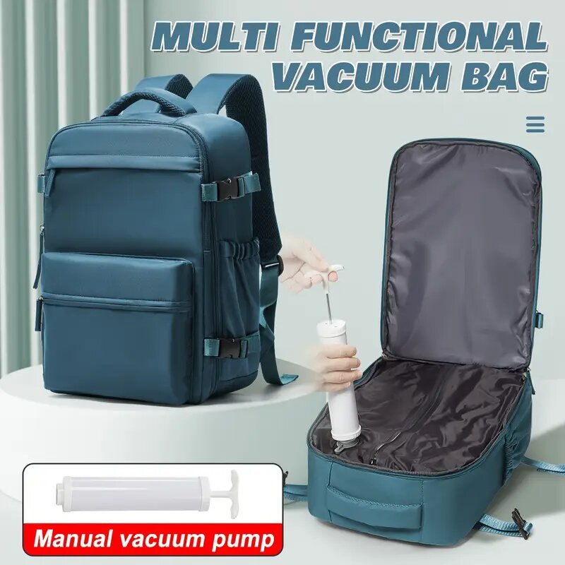 PAKLET Air – vacuum compression travel backpack