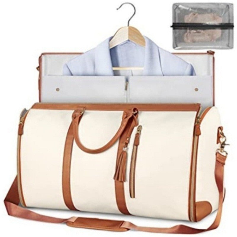 PAKLET Fold – foldable travel bag with toiletry bag