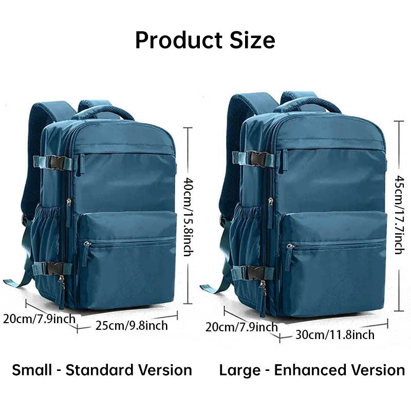 PAKLET Air – vacuum compression travel backpack