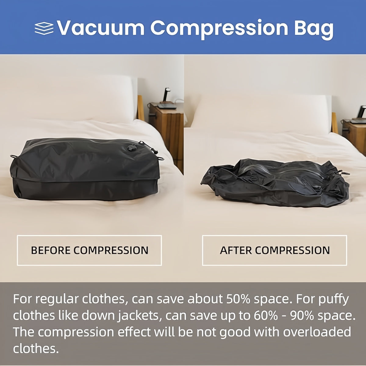 PAKLET Compact – vacuum bag with pump
