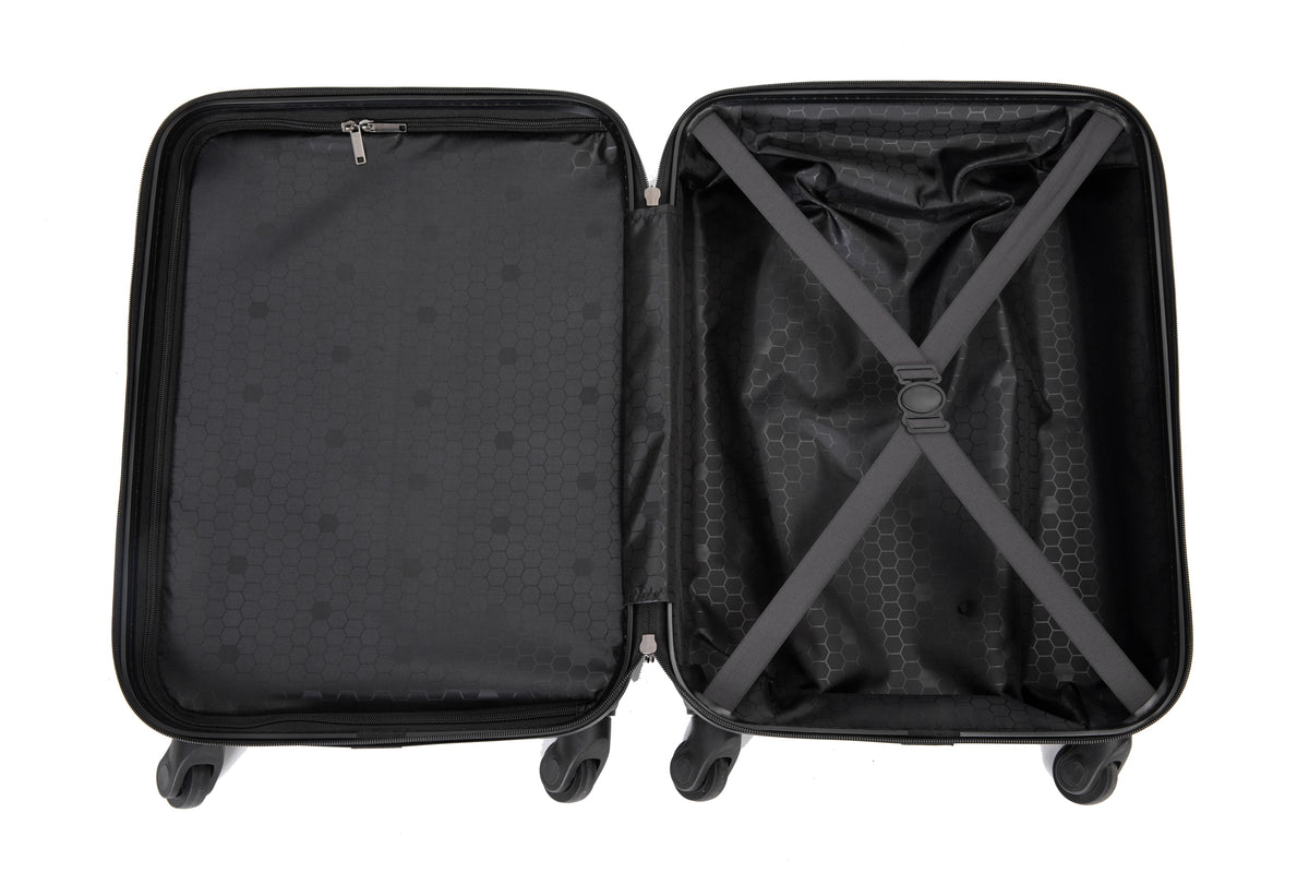 PAKLET Cabin – black suitcase 20″